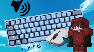 Thocky Keyboard  Mouse Sounds ASMR  Pika Network Bedwars [upl. by Barcroft]