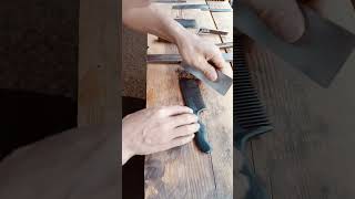 Restoring Redwood Furniture  Scraping for a Smooth Finish process wood [upl. by Launcelot849]