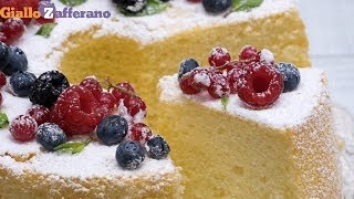 Chiffon Cake  Ricetta in 1 minuto [upl. by Yreme]