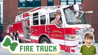 FULL EPISODE  Fire Trucks amp Snow Play with TheAxelShow  Season 1 of Brecky Brecks Field Trips [upl. by Luttrell456]