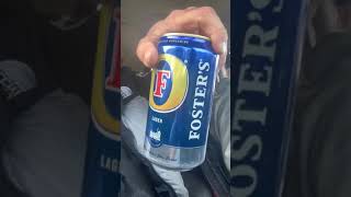 FOSTERS BEER REVIEW [upl. by Ramsden862]