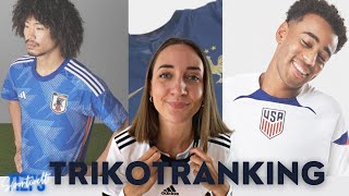 WMTrikotranking 2022 Meine TOP 10 Trikots [upl. by Noland]