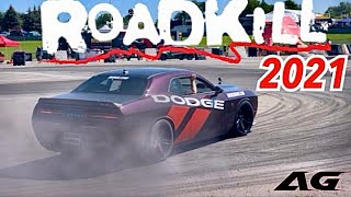 ROADKILL NIGHTS 2021  HELLCAT Chargers amp Challengers Drifting Ride Alongs Drag Racing [upl. by Matusow289]