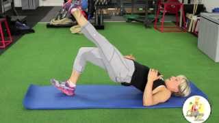 Fix your GLUTE Bridge with this Stability Ball Glute Bridge with Medicine Ball Hip Adduction [upl. by Armin]