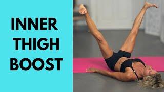 8 Minute Inner Thigh And Quad Workout At Home No Equipment Needed [upl. by Melisande]