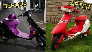 Transforming my 1987 Honda Elite to a DJ1R [upl. by Betthel]