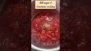 Quick Easy 10 minutes pectinfree open or Instant pot Strawberry Jam Strawberryjam [upl. by Elad]