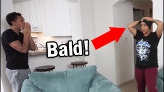 Im BALD Prank on Boyfriend [upl. by Fernandez]