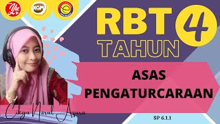 RBT TAHUN 4 UNIT 6  REKABENTUK PENGATURCARAAN  ASAS PENGATURCARAAN [upl. by Nnaear964]