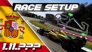 F1 24 Spain Hotlap  Race Setup 112 Patch [upl. by Kiona]