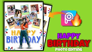 Viral Birthday Photo Frame Editing  PicsArt Happy Birthday Photo Editing  Mayank Editz 🔥 [upl. by Alita]