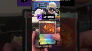 LOTR ONE RING FOIL PULL  justdruzi on Twitch LOTR mtg mtgcommunity [upl. by Rema104]