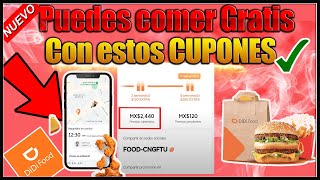 🔴🔥 Asi puedes OBTENER CODIGOS Didi Food  Comer Casi GRATIS  Cupones diarios【 2024】 [upl. by Matheson]