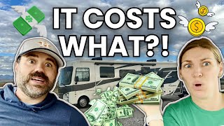 FULL TIME RV LIFE  How Much Does It REALLY Cost [upl. by Nodroj]