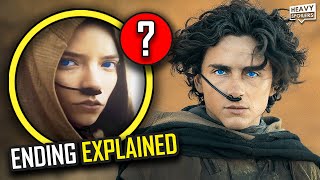 DUNE Part 2 Ending Explained  Breakdown Book Differences Messiah Easter Eggs amp Spoiler Review [upl. by Akinas]