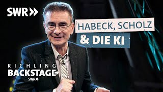 Habeck Scholz und Merz durch KI ersetzen  richling backstage [upl. by Fanchet]