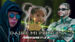 FRANCO CAMACHO amp LA IA  DAJHE Mi Princesa  CUMBIA BOLIVIANA [upl. by Adnohryt]