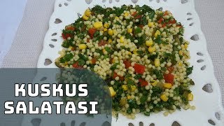 Kuskus Salatası Nasıl Yapılır   Aytenin Mutfağı [upl. by Chivers]