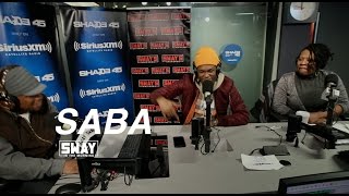 Saba Interview and Freestyle on Sway in the Morning  Sways Universe [upl. by Nailliw]