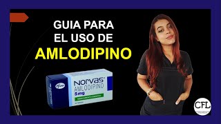 AMLODIPINO Tableta 💊 Para que sirve NORVAS y como USARLO INFORMACION COMPLETA ☑️ [upl. by Mcnalley]