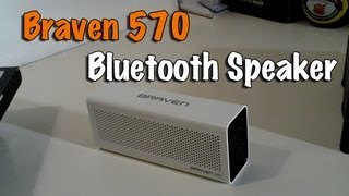 Braven 570  Bluetooth Speaker Review [upl. by Elfstan602]