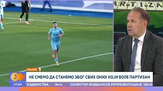 RTS JUTARNJI PROGRAM  Rasim Ljajić  Dug put oporavka pred Partizanom [upl. by Oiracam]