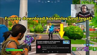 Fortnite kostenlos downloaden Hier Fortnite herunterladen und sicher und kostenlos installieren [upl. by Michaeline434]