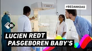 Lucien redt pasgeboren babys  3FM Serious Request 2016  NPO 3FM [upl. by Clive]