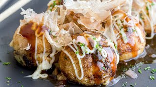 How to Make Japanese Takoyaki With 5 Flavour Packed Topping Ideas [upl. by Almund]