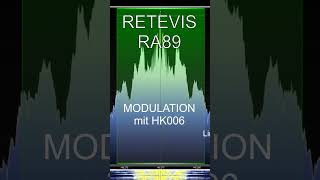 RETEVIS RA89  MODULATION amp HK006 Lautsprechermikrofon  NFM AFU hamradio freenet [upl. by Flosi]