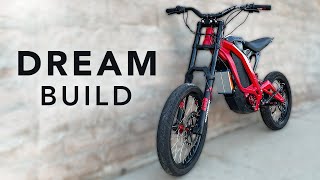 Dream Build  72v Sur Ron X Modified Electric Dirt Bike [upl. by Otreblanauj841]