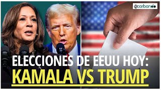 Llegó el día EEUU elige hoy entre Kamala Harris y Donald Trump [upl. by Armalda666]