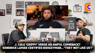 J Cole Grippy Verse An Awful Comeback Kendrick Lamar Certified BoogeymanquotThey Not Like Us [upl. by Aimahs]