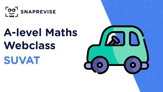 Alevel Maths Revision Session SUVAT [upl. by Ecnar]