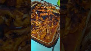 ENİŞTEMİN YAPTIĞI HİNT YEMEĞİ TCHİCKEN TANDOORİ YİYORUZ [upl. by Kristo]