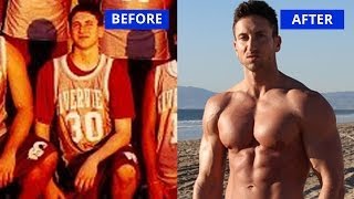 Ectomorph Body Transformation How I Gained 60 Pounds Of Muscle Weight Before amp After [upl. by Mariko730]