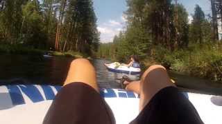 Metolius River tubing fun [upl. by Ahsela137]