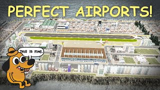 Building the PERFECT Little Airport for the City That I Abandoned 2706 Days Ago [upl. by Issiah]