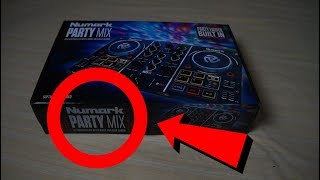 NUMARK PARTY MIX DJ CONTROLLER UNBOXING [upl. by Zakaria]