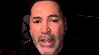 DE LA HOYA SAYS DEATH THREATS REASON FOR SKIPPING RYAN GARCIA POST FIGHT VS GERVONTA DAVIS [upl. by Irved]