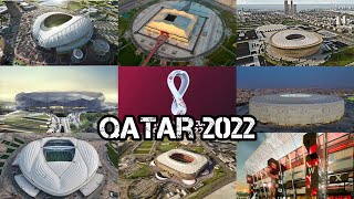 Coupe du monde Qatar 2022 les stades [upl. by Akcirderf]