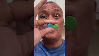 👂ASMR SWEETARTS GUMMIES CANDY FRUITY SPLITZ 2 3 FLAVORS AND EATING SOUNDS👂 asmr shorts [upl. by Gabriella]