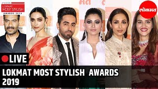 Lokmat Most Stylish 2019 FULL EVENT LIVE  Deepika Padukone  Ajay Devgn  Ayushmann Khurrana amp More [upl. by Tabbitha]