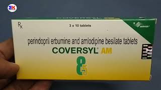 Coversyl Am 85 Tablet  Amlodipine and Perindopril erbumine Tablet  Coversyl Am Tablet Uses [upl. by Violette]