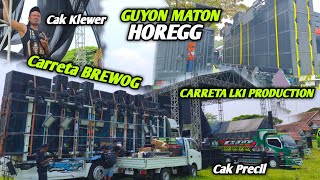 Sangar🔥Tampilan Carreta LKI PRODUCTION x CARRETA BREWOG loading Guyon Maton Cak Precil [upl. by Harutak]