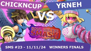 Soul Melter Smash 23 WINNERS FINALS  CS3  Chickncup Pit VS Smu5h  Yrneh Min Min [upl. by Oiretule]