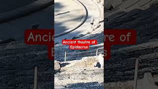 Ancient Theatre of Epidaurus history art design viralvideo greece athens [upl. by Dusa]