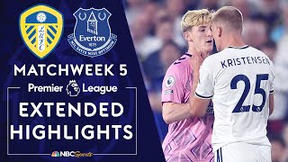 Leeds United v Everton  PREMIER LEAGUE HIGHLIGHTS  8302022  NBC Sports [upl. by Bollinger691]