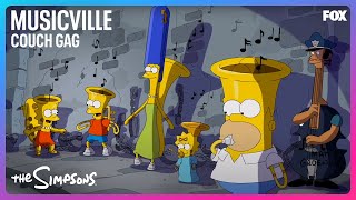 The Simpsons  quotMusicVillequot Couch Gag [upl. by Cochrane]