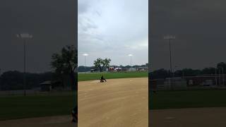 Infield on lock softball baseball pov pitching raybanmetasunglass [upl. by Idzik]